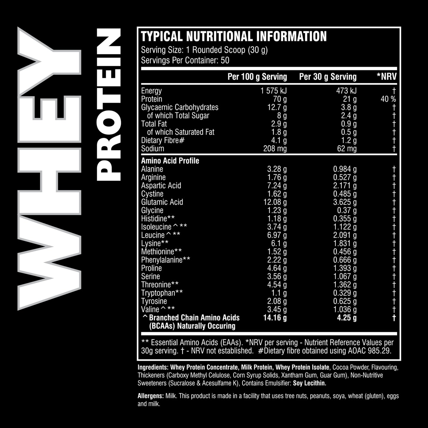 WHEY PROTEIN Low Calorie